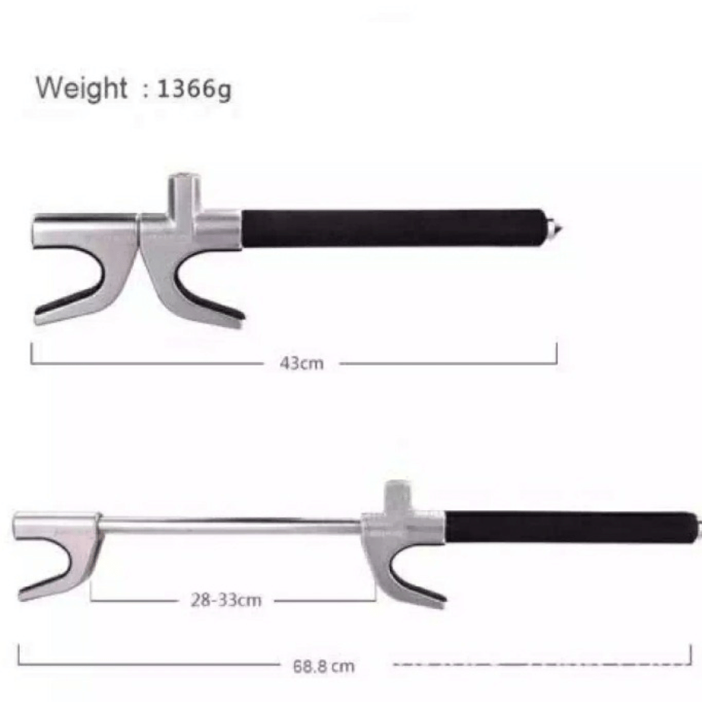 Anti Theft X1 Twin Hooks Car Truck Van Steering Wheel Lock