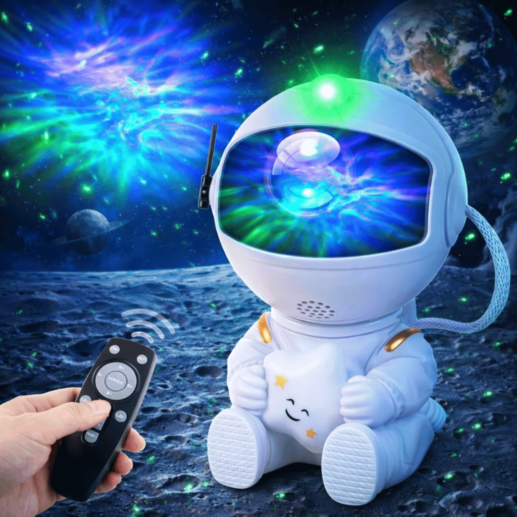 Astronaut Galaxy Star Projector Starry Night Light Smooth Illumination Starry Effect Easy