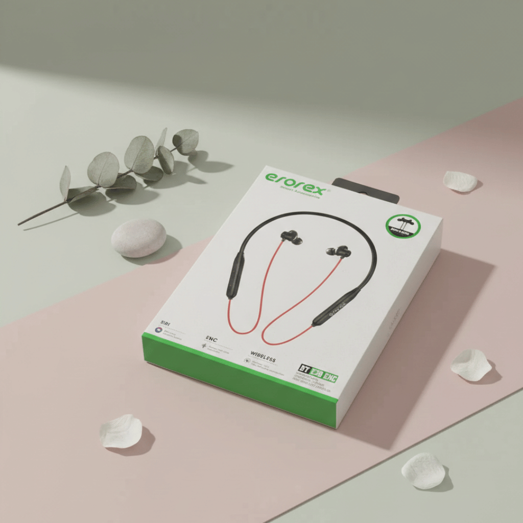 BT E20 EroreX ENC Wireless Neckband Earphones