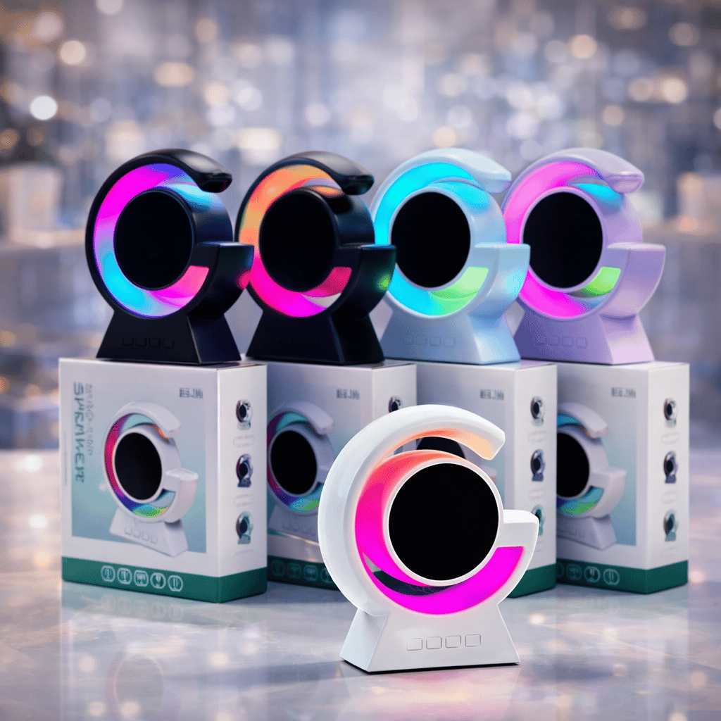 BX-39 Mini Wireless Speaker with RGB Light