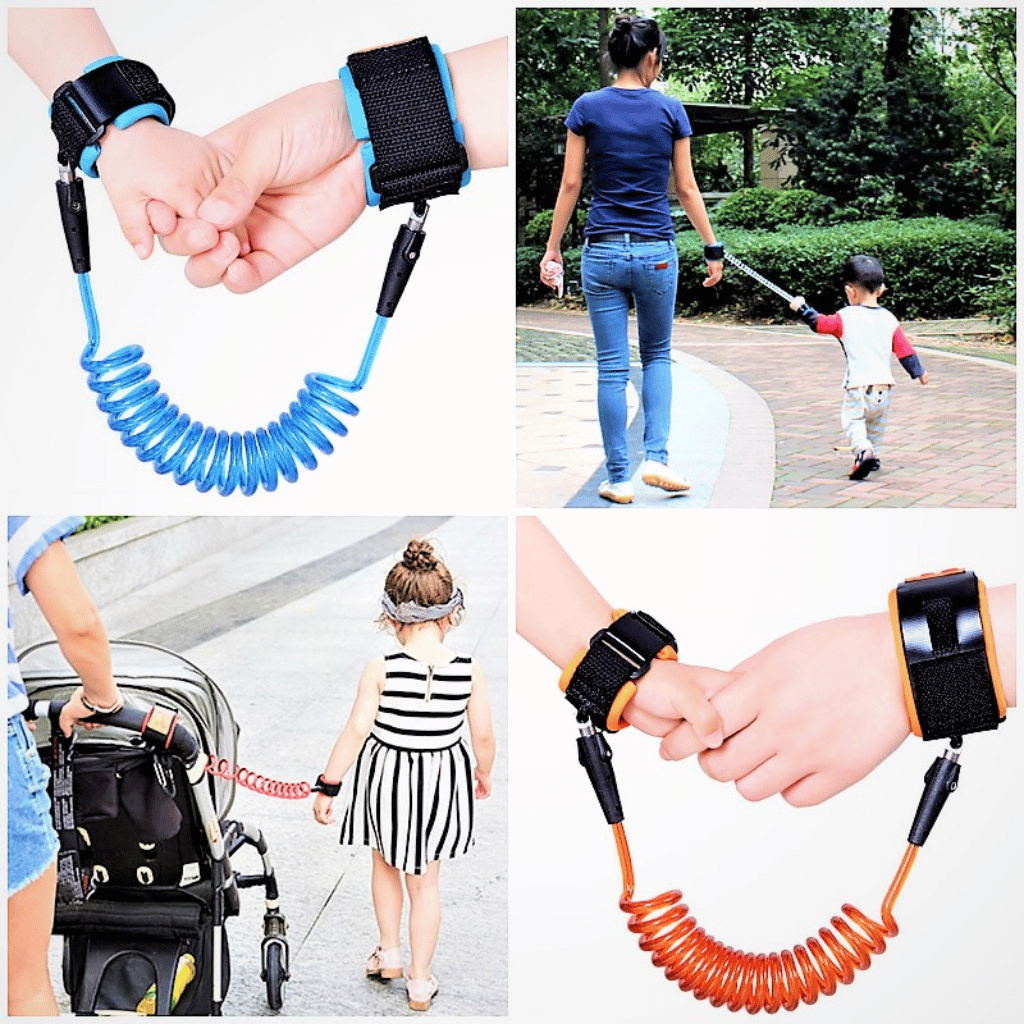 Baby Child Anti Lost Wrist Link Safety Harness Strap Rope Leash Walking Hand Belt Band Wristband For Toddlers, Kids