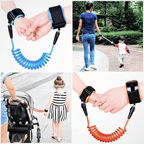 Baby Child Anti Lost Wrist Link Safety Harness Strap Rope Leash Walking Hand Belt Band Wristband For Toddlers, Kids