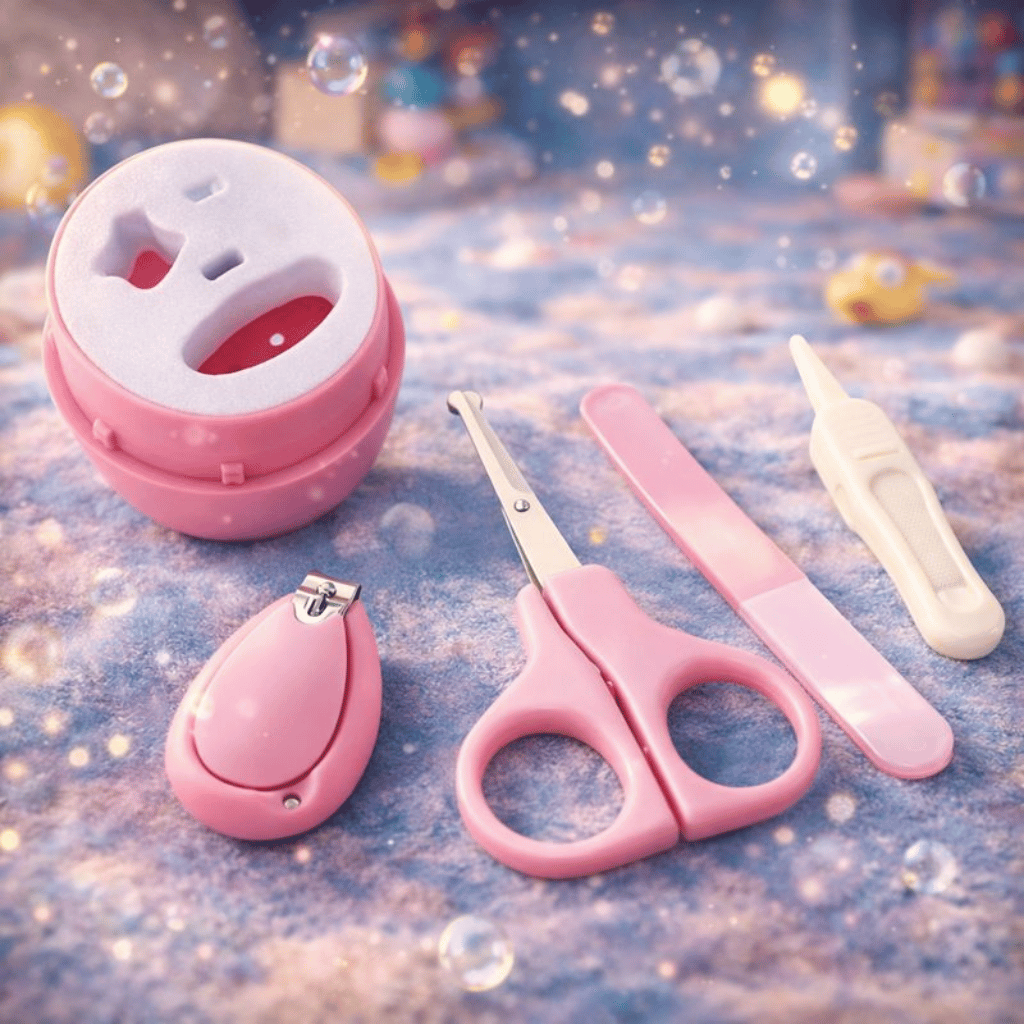 Baby Healthcare Kits Baby Nail Care Set Infant Nail Clippers Care Set  (Random Color)