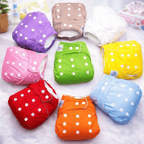 Baby Washable Training Diaper Adjustable ( Random Color )