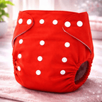 Baby Washable Training Diaper Adjustable ( Random Color )