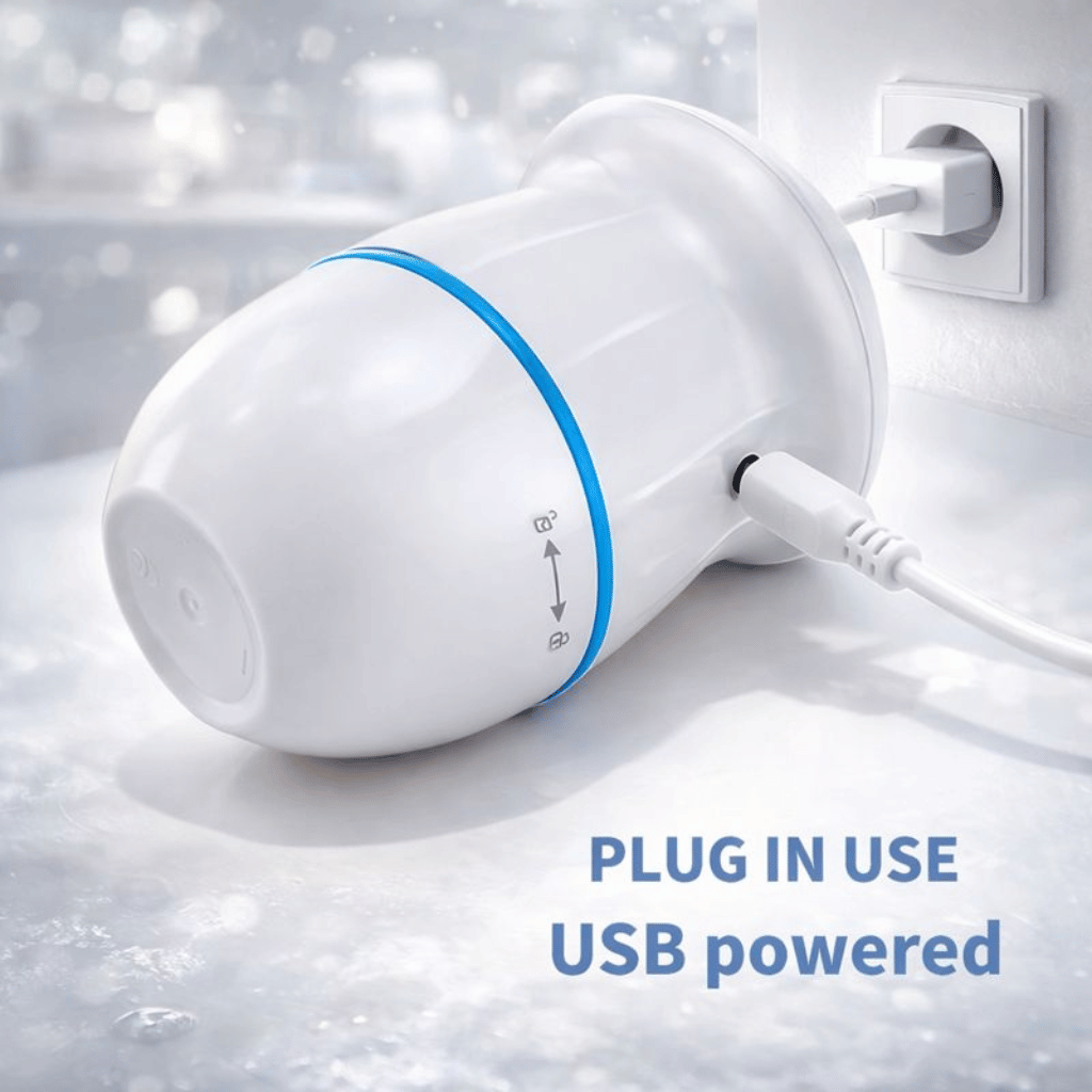 Back Callus Remover with Built-In Vacuum – Electric Foot Grinder for Dead Skin