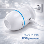 Back Callus Remover with Built-In Vacuum – Electric Foot Grinder for Dead Skin