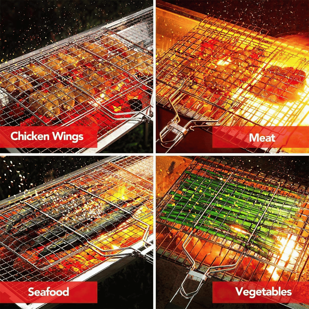 Bbq Stainless Steel Hand Grill (Small Size)