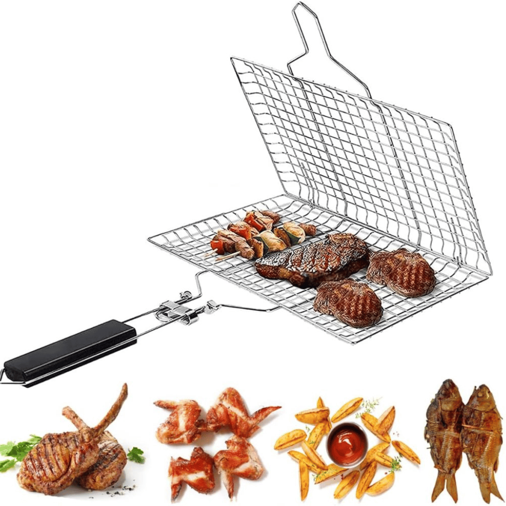 Bbq Stainless Steel Hand Grill (Small Size)