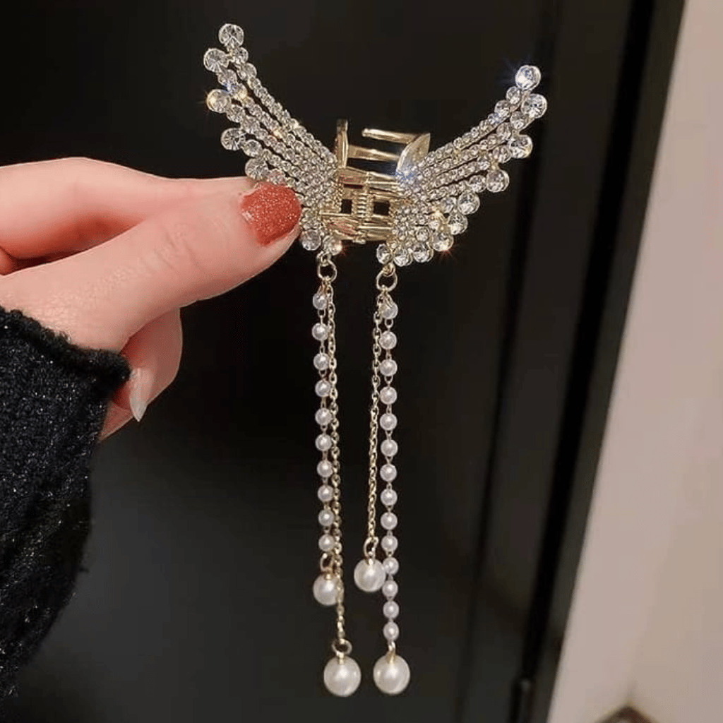 Beautiful Zircon korean Butterfly Hair Clip
