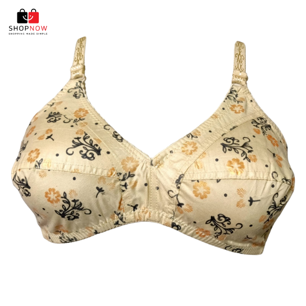 Block Print Cotton Bra