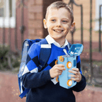 Bus Shape School Water Bottle | 500ml |With Cute & Leak-Proof | Random Color