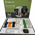 CROWN XT20 Series I0 Smart Watch 7+1 Combo – 2.01” Big Display