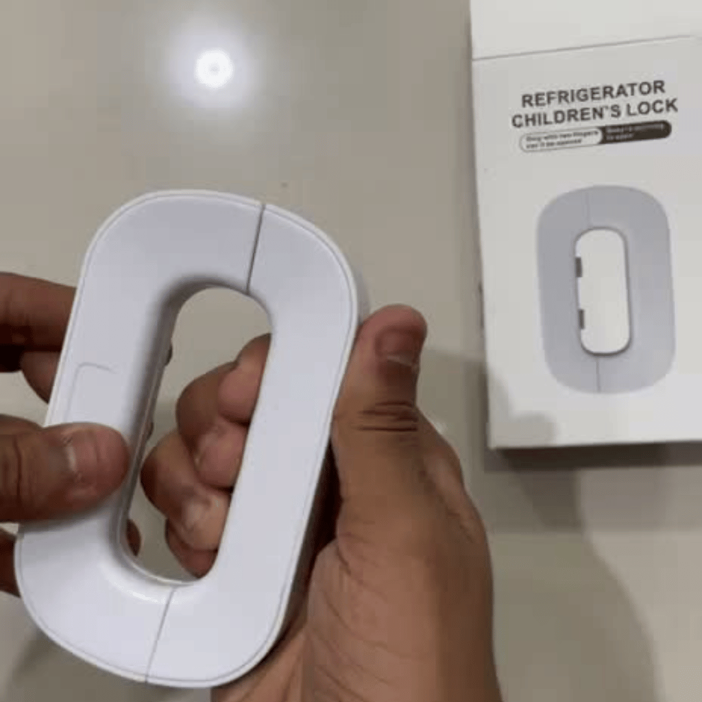 Child Safety Fridge Lock – Self Adhesive Baby Proof Lock