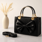 Crocodile Bow Handbag Elegant Stylish And Durable Design For Fashionable