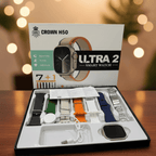Crown H50 Ultra 2 Smart Watch Stylish Ultra Design Smartwatch for Men & Women