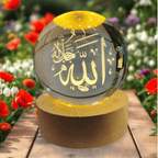 Crystal Ball 3D Arabic Night Lamp Home Décor, And Gifting