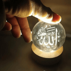 Crystal Ball 3D Arabic Night Lamp Home Décor, And Gifting