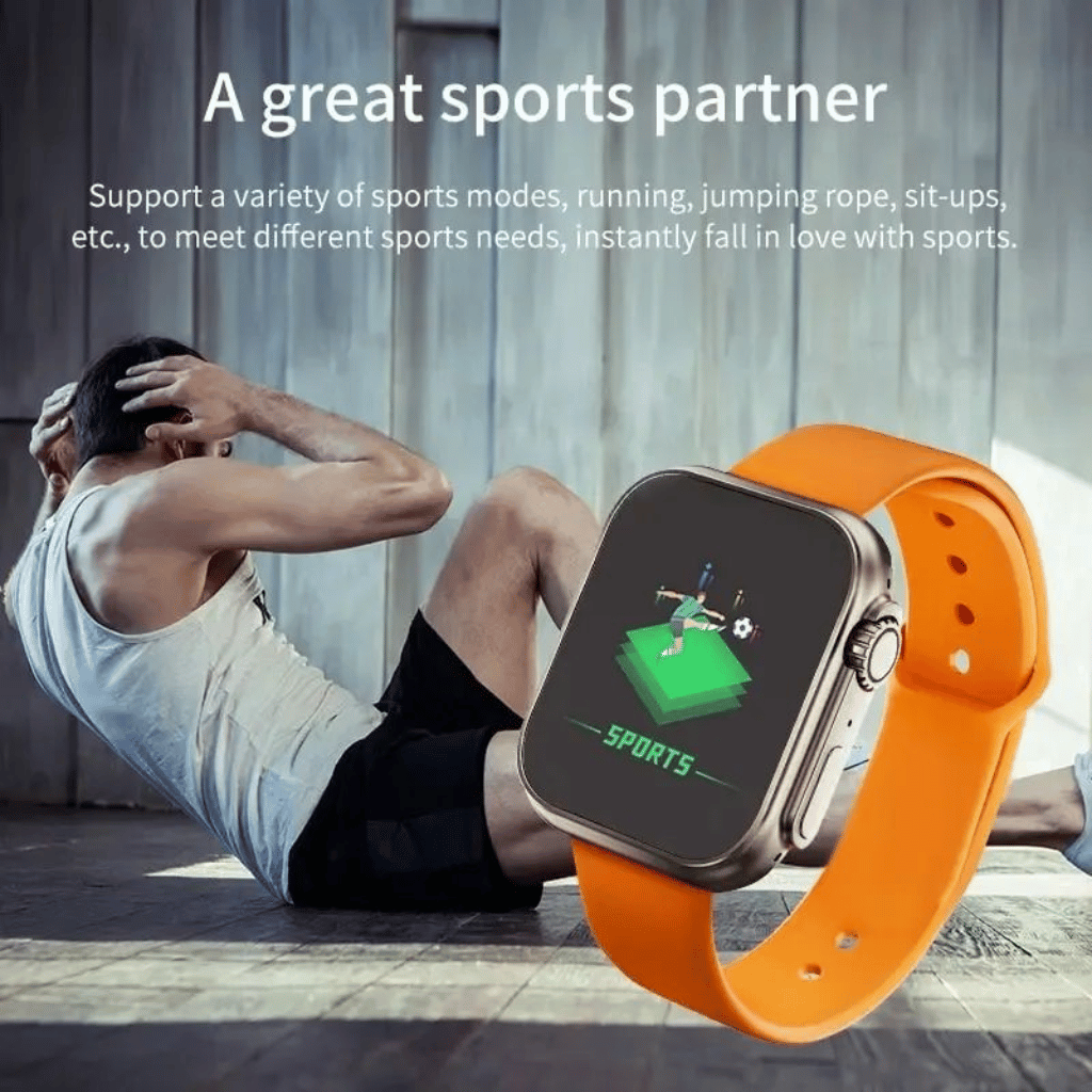 D20 Ultra Smart Watch Heart Rate Blood Pressure Oxygen Reloj Intelligent Smart Bracelet (Random Color)