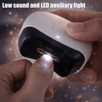 Electric Baby Nail Clipper with Light Rechargeable (Random Color)