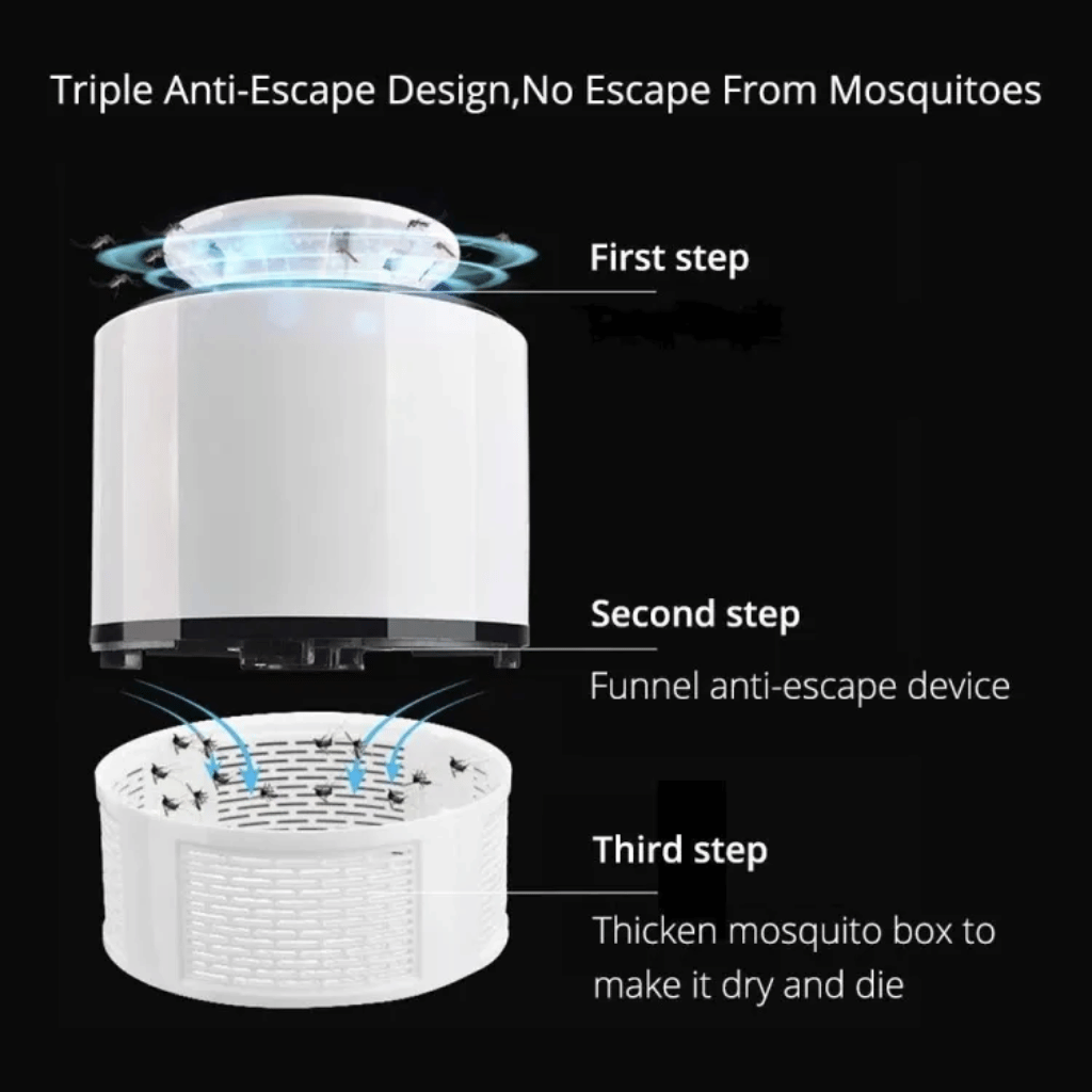 Electric Mosquito Trap | Mosquito Killer Lamp Large Size ( Random Color)