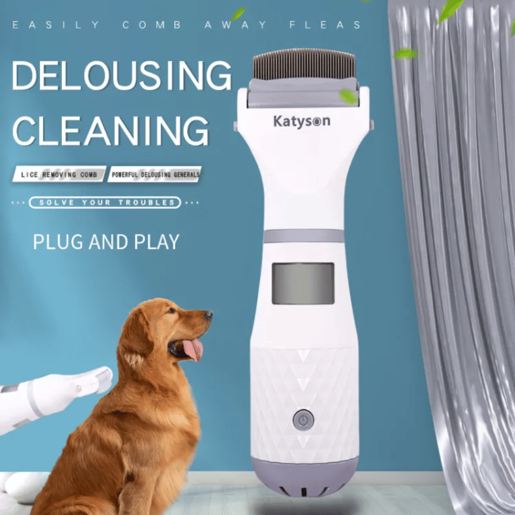 Electric Pet Dog Comb Hair Cleaning Tool Long Hair Pet Beauty Cleaning Dogs