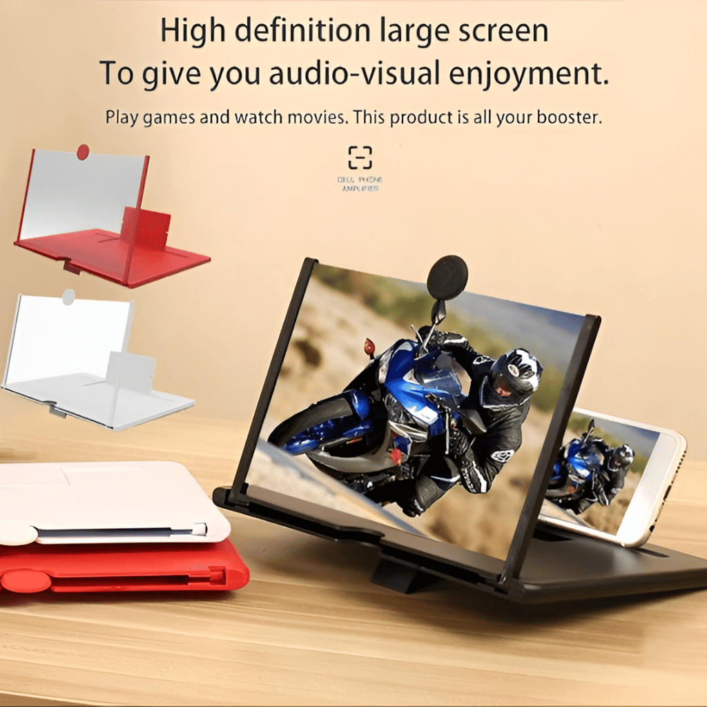 F3 Mobile Screen | Magnify the mobile Screen for large display - 7 inch (Random color )