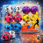 Football Shape Pencil Sharpener Set – Pack of 12