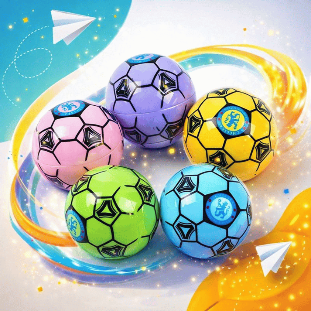 Football Shape Pencil Sharpener Set – Pack of 12