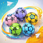 Football Shape Pencil Sharpener Set – Pack of 12