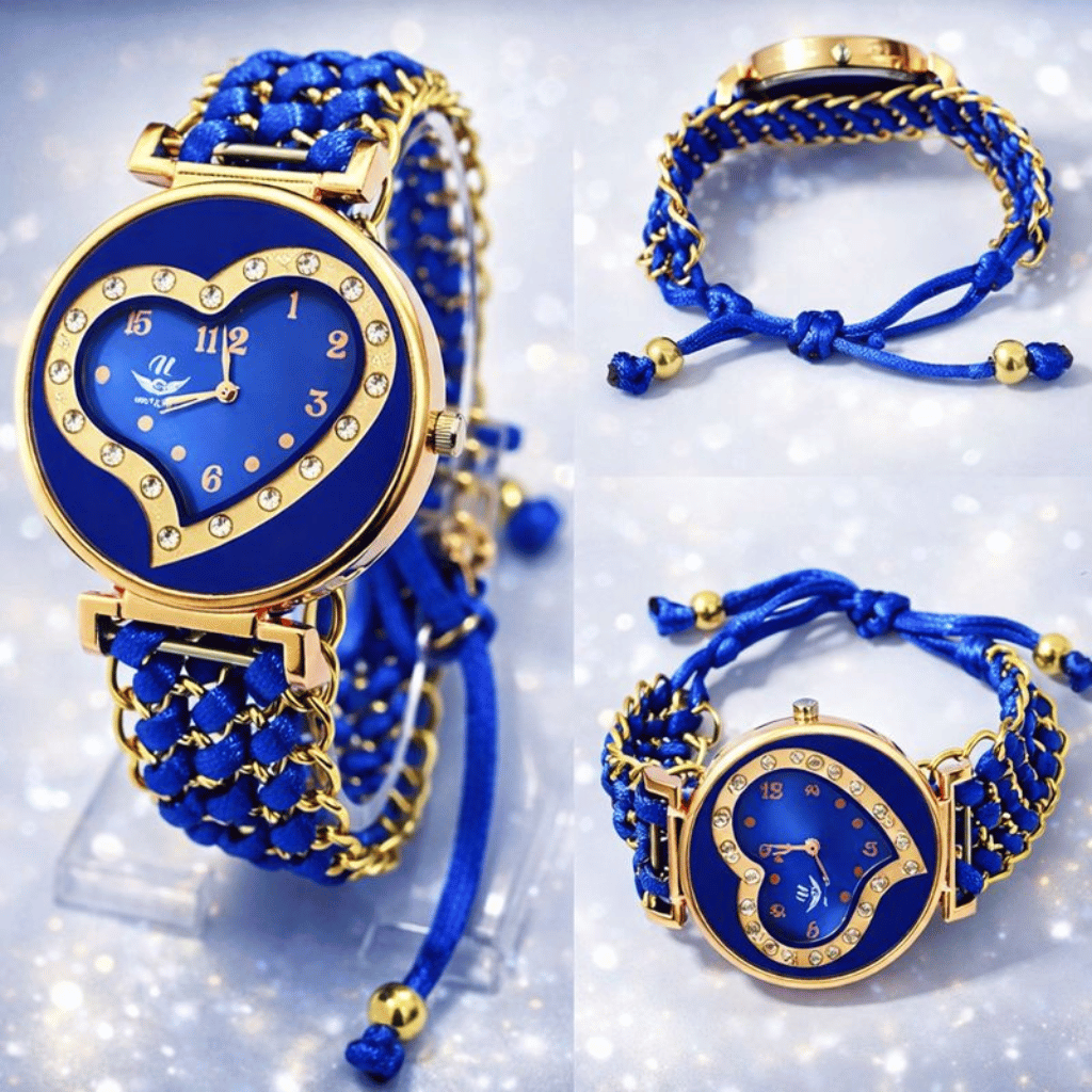 Girl Stainless Steel Bracelet Stylish Watch (without Box)