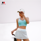 Gym Sports Skirt with Shorts