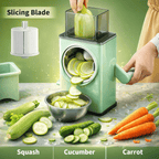Hand Chopper Rotating Vegetable Cutter Manual Slicer Machine
