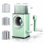 Hand Chopper Rotating Vegetable Cutter Manual Slicer Machine