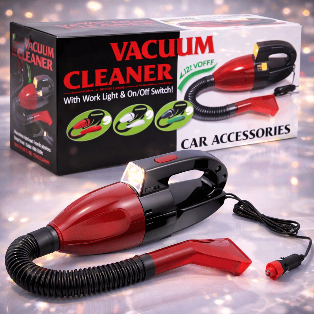 Handy Mini Car Vacuum Cleaner 12 Wats Car Charger