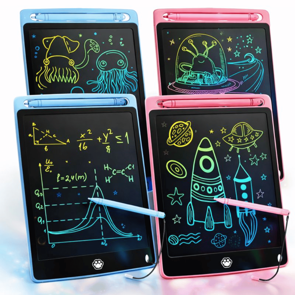 Hardbound LCD Writing Pad 8.5 inch LCD Tablet (Random Color )