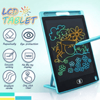 Hardbound LCD Writing Pad 8.5 inch LCD Tablet (Random Color )