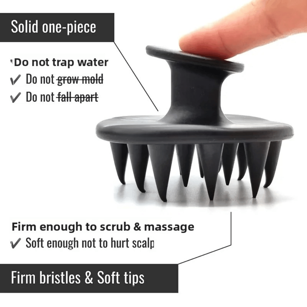 Head Cleansing & Scalp Massage Brush