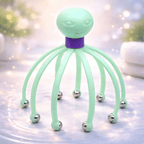 Head Massager Scalp Neck Comb Roller Eight Finger Claws (Random Color)