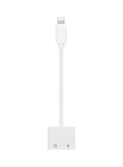 Headphone Jack And Lightning Charging Adapter For iPhone