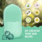 Ice Roller Facial Massage | Silicone Cleansing Ice Lattice | Ice Cube Roller With Scrub (Random Color)