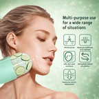 Ice Roller Facial Massage | Silicone Cleansing Ice Lattice | Ice Cube Roller With Scrub (Random Color)