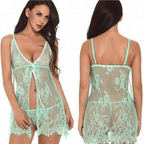 Imported Sexy Lace Lingerie for Women Nightwear Set
