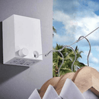 Indoor Outdoor Retractable Clothesline Wall Mounted Laundry Drying Rack