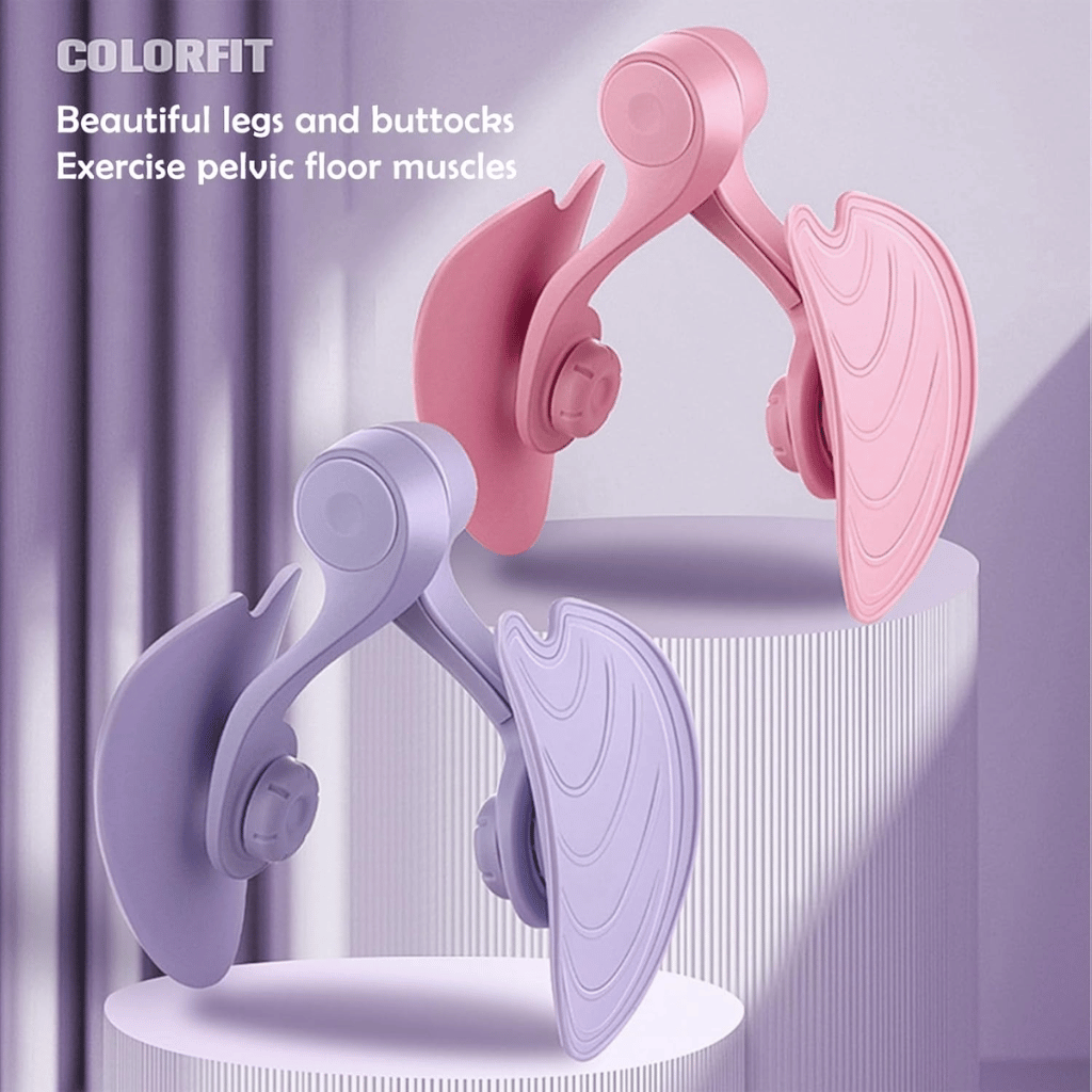 Tinrief Pelvic Floor Muscle Exerciser Kegel Exerciser Devices for Women, Hip Trimmer Inner (Random Color)