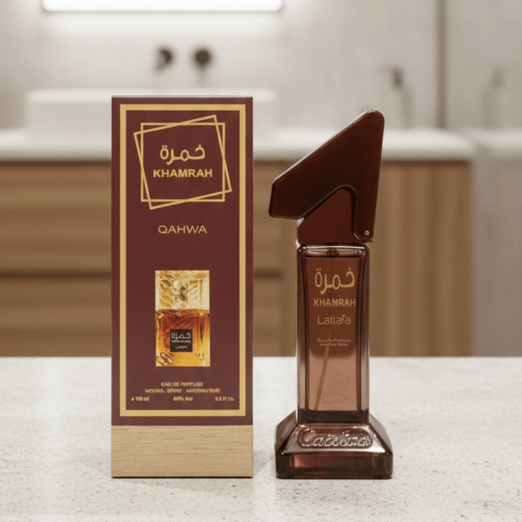 Khamrah Qahwa by Lattafa Perfume | 100 ml | 4 Hours Lasting | Elegant Fragrance