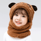 Kids WooL Cap Cartoon Panda Baby With Kids Winter Panda Cap Wool Cap With (Random Color)