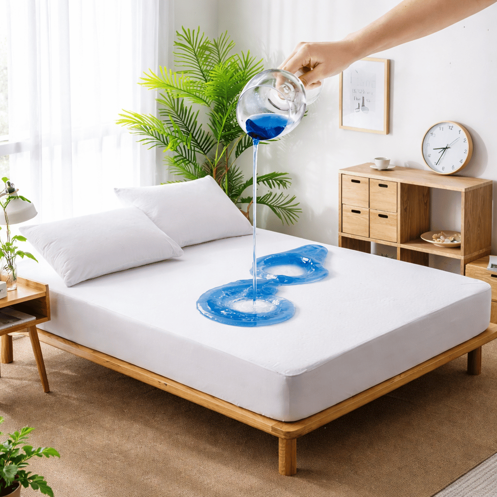 King Size Waterproof Mattress Cover | Breathable, Soft, Noiseless, And Dustproof