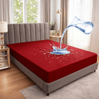 King Size Waterproof Mattress Cover | Breathable, Soft, Noiseless, And Dustproof