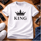 King & Queen Style T-Shirts Best Quality For Girls